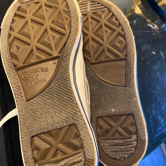 Gray Converse Tennis Shoes size 6 - Picture 5 of 5